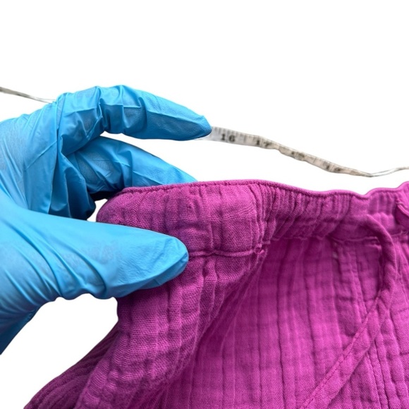 Xirena Jordyn Cotton Pull On Drawstring Gauze Lounge Pants Pink XS - Picture 10 of 15